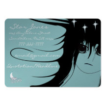 Anime Girls Business Card Template