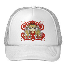 Anime Girls Gifts Mesh Hats