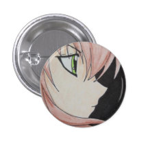 Anime Girls Pinback Button