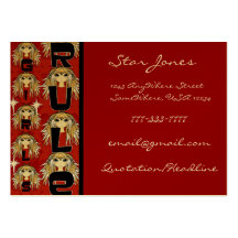 Anime Girls Rule Business Card Template