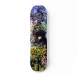 Anime Grunged City Skateboard