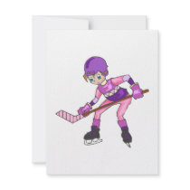 Anime Hockey Girl