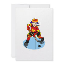 Anime hockey player boy