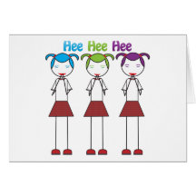 Anime Japanese Girls Giggling Cards