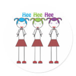 Anime Japanese Girls Giggling Stickers