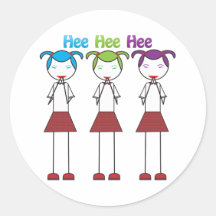 Anime Japanese Girls Giggling Sticker