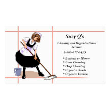 Anime Maid Business Card Templates