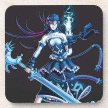 Anime Pirate Girl Coasters