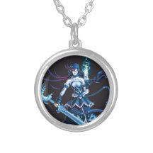 Anime Pirate Girl Personalized Necklace