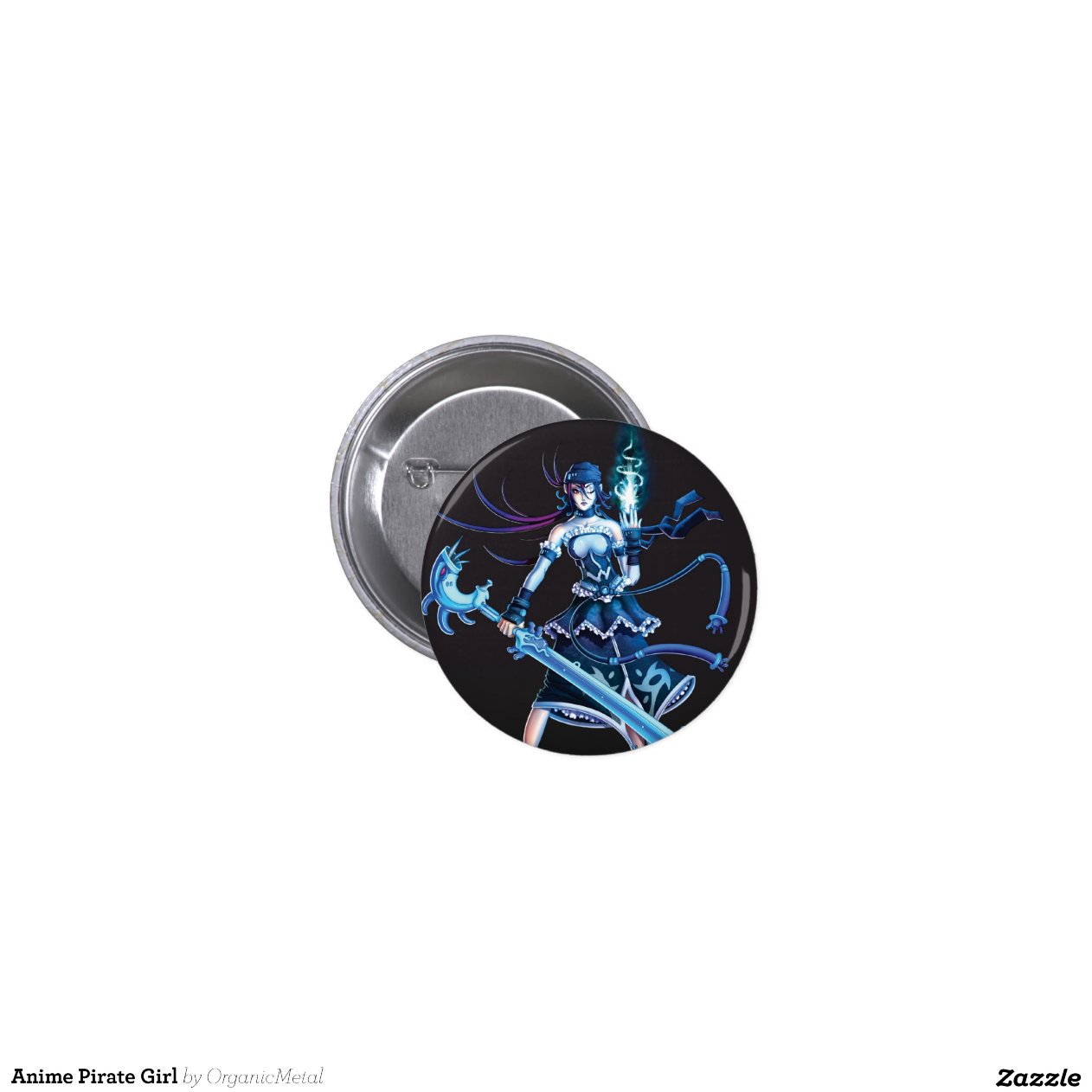 anime pirate pin zazzle anime pirate pin zazzle