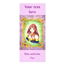 Anime Princess Personalized Invitation