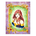 Anime Princess Postcard