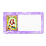 Anime Princess Shipping Label