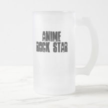 Anime Rock Star Coffee Mug