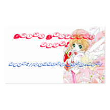 Anime Skittles club! Business Cards