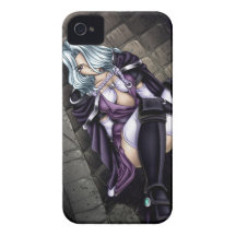 Anime Warrior Girl Case-Mate iPhone 4 Case