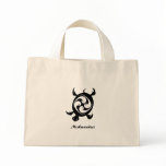 Anishinaabe Dodem Miskwaadesi Tote Bags