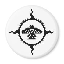 Anishinabek Four Directions Magnet