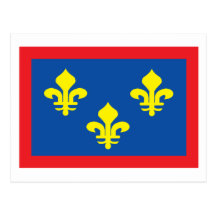 Anjou Flag Postcard