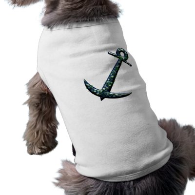 Anker anchor hund t-shirts by hera56