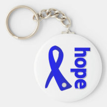 Ankylosing Spondylitis Hope Ribbon Keychains