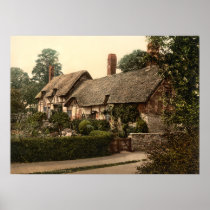 Ann Hathaway's Cottage, Stratford-on-Avon, England Poster