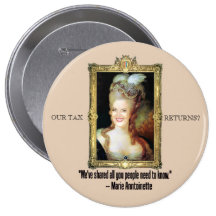 Ann Romney as Marie Antoinette Pinback Buttons