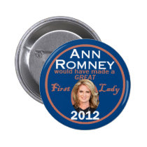 ANN ROMNEY buttons