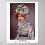 Anna Magnani By Christoffer Wilhelm Eckersberg Posters