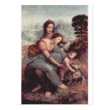 Anna Selbdritt Postcard