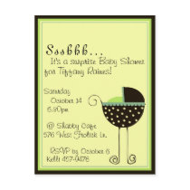 Annabelle Baby Shower Invitation Postcards
