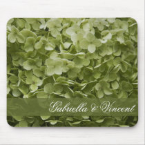 Annabelle Hydrangea Wedding Mousepad