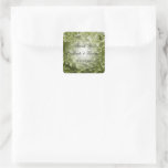 Annabelle Hydrangea Wedding Thank You Stickers