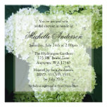 Annabelle Hydrangeas Bridal Shower Invitations
