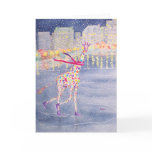 Annabelle on Ice Blank Card