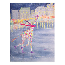Annabelle on Ice Postcard