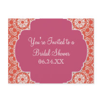AnnaLiese Damask - Tangerine n Watermelon Invite