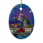 Annapolis Holiday Lights Parade Christmas Ornament