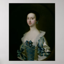 Anne Bateman, later Mrs. John Gisbourne, 1755 Print