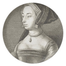 Anne Boleyn Dinner Plate