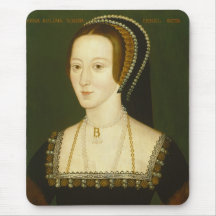 Anne Boleyn Second Wife of Henry VIII Portrait Mouse Pads