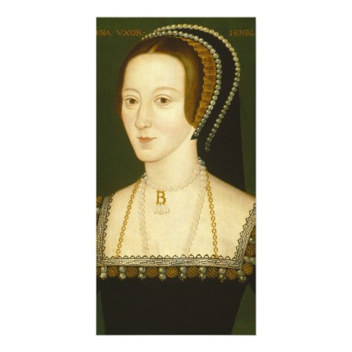Anne Boleyn Second Wife of Henry VIII Portrait Personalized Photo Card