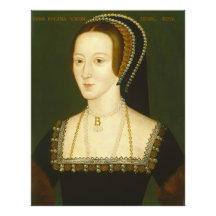 Anne Boleyn Second Wife of Henry VIII Portrait Photo Print