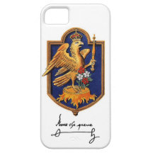 Anne Boleyn Signature & Coat of Arms iPhone 5 Cover
