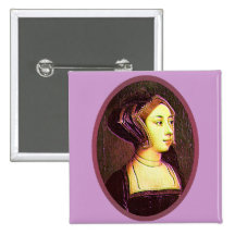 Anne Boleyn - Woman Button