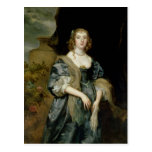 Anne Carr, Countess of Bedford, c.1638 Post Card