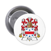 Anne Family Crest Pin
