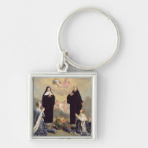Anne of Austria  and her Children Key Chain