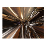 Anneaux de perspective cartes postales
