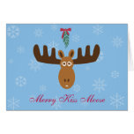 Année de gnou de Moose_Happy de baiser de Head_Mer Cartes